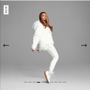 IVY PARK 1/2 ZIP SHERPA LAYERED JACKET NWT